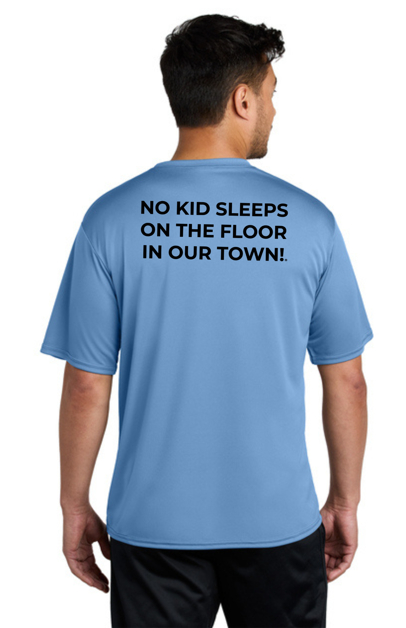 Chapter - ADULT Performance UV Short Sleeve (CAROLINA BLUE) - "CHAPTER NAME"