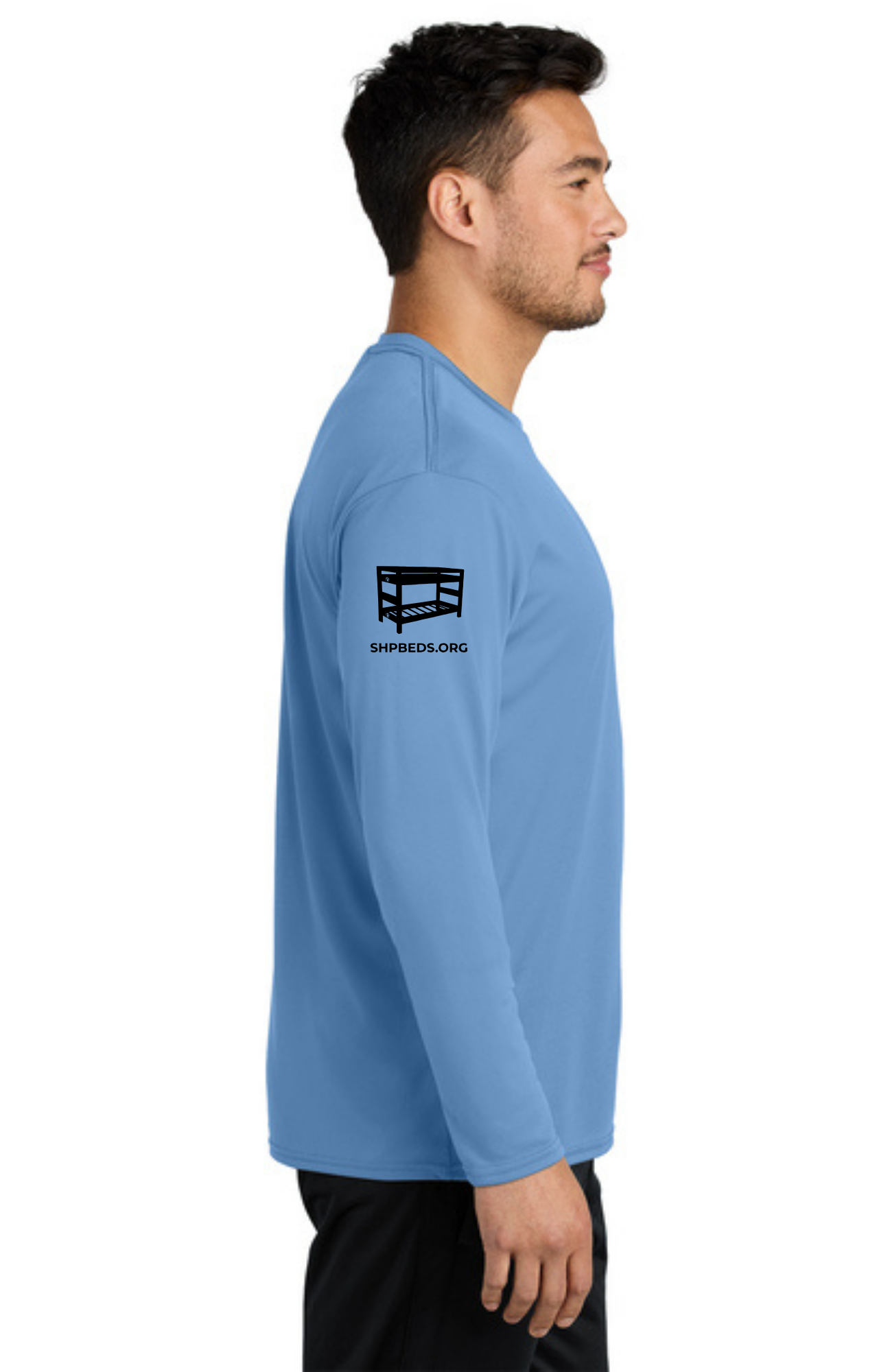 Chapter - ADULT UV Performance Long Sleeve (CAROLINA BLUE) - "CHAPTER NAME"