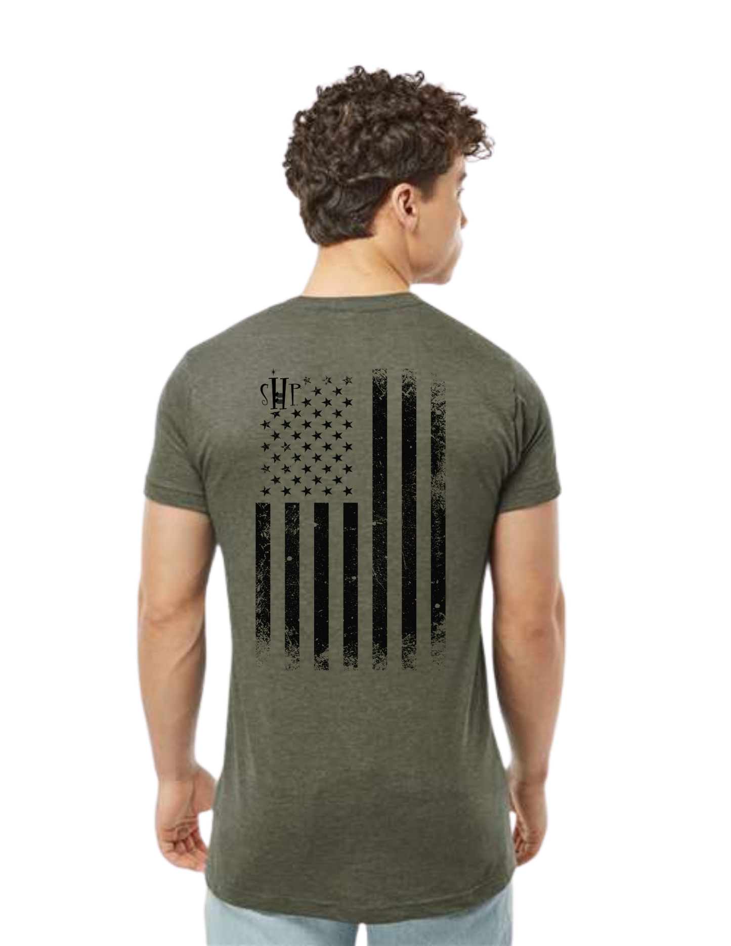 SHP Graphic Tees - America Flag Unisex T-shirt (All Color Options)