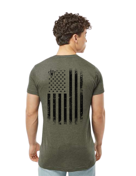 SHP Graphic Tees - America Flag Unisex T-shirt (All Color Options)