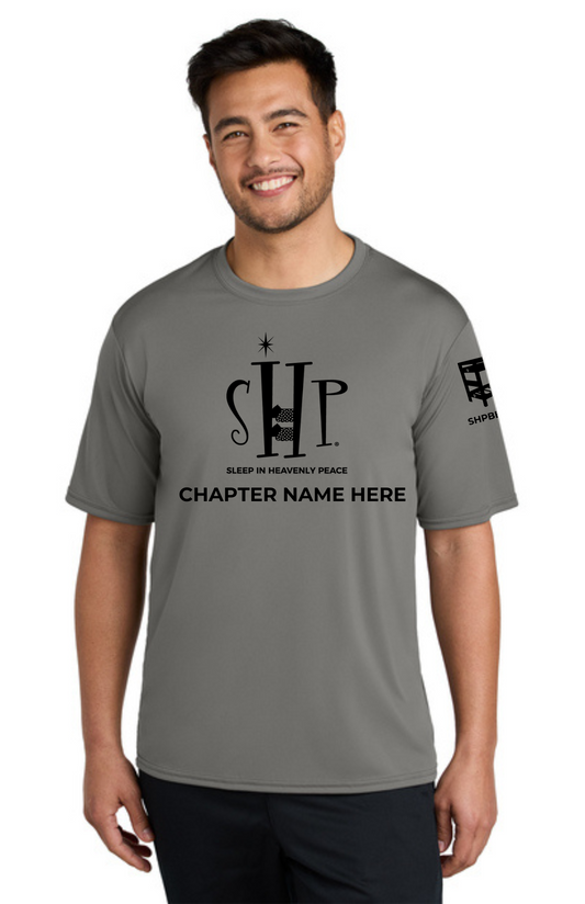 Chapter - ADULT Performance UV Short Sleeve (GREY CONCRETE) - "CHAPTER NAME"