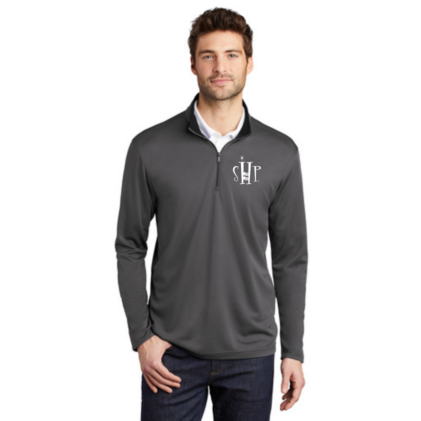 "NEW" SHP 1/4 Zip Long Sleeve