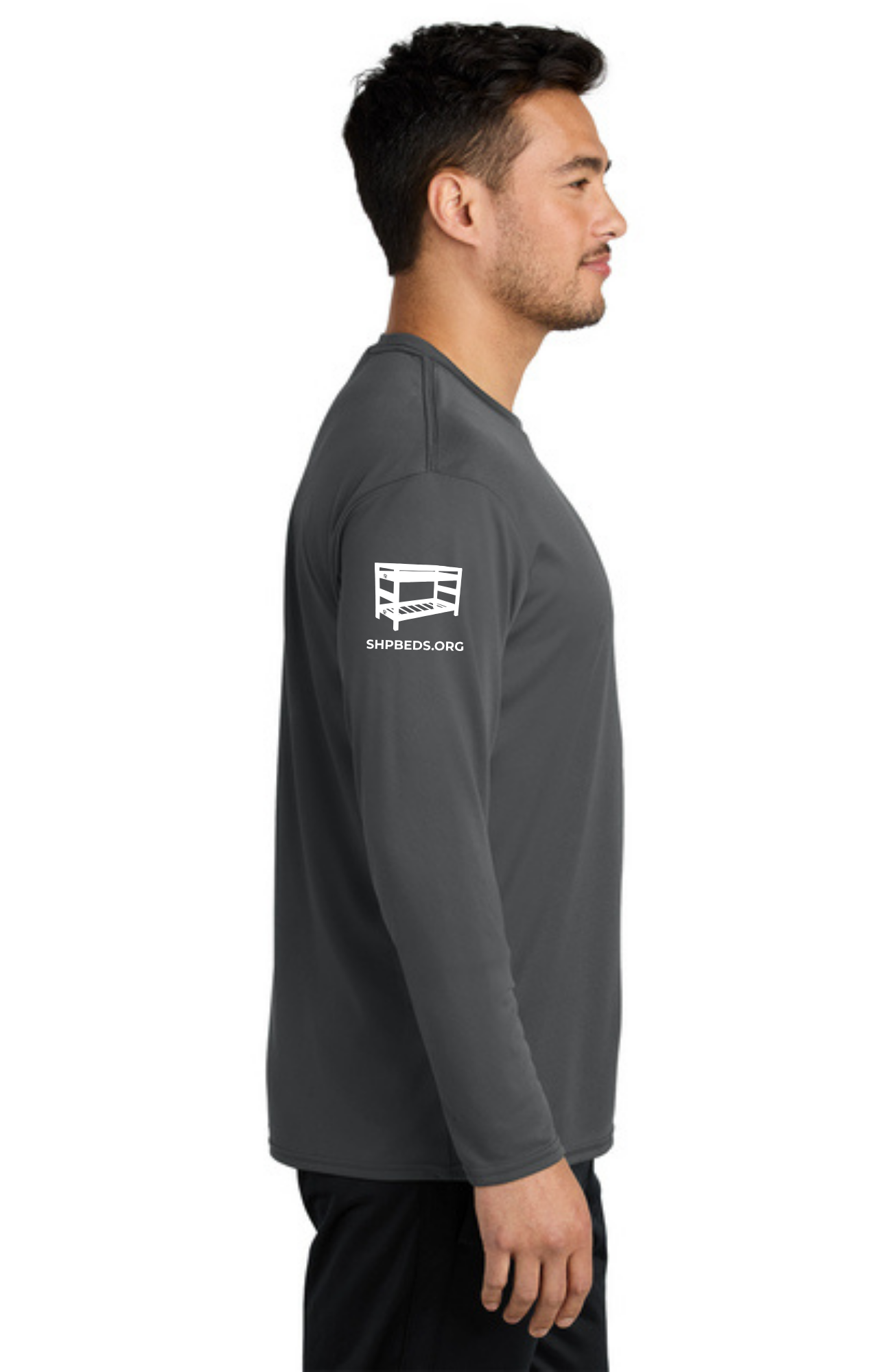 Chapter - ADULT UV Performance Long Sleeve (CHARCOAL) - "CHAPTER NAME"