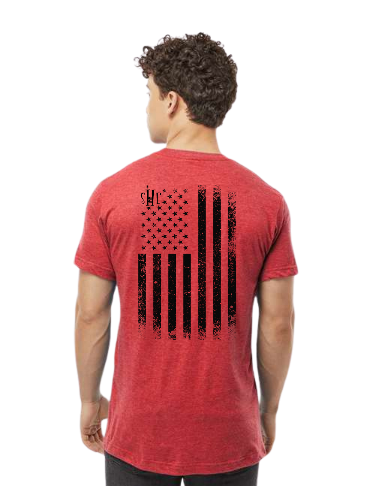 SHP Graphic Tees - America Flag Unisex T-shirt (All Color Options)