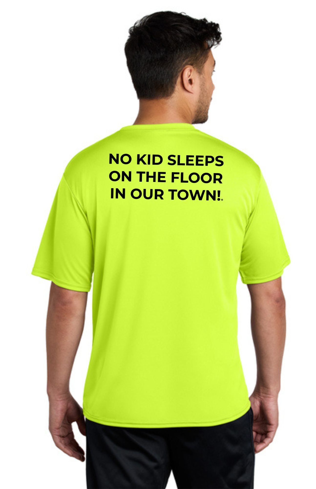 Chapter - ADULT Performance UV Short Sleeve (NEON YELLOW) - "CHAPTER NAME"