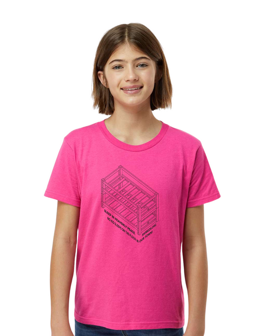 LEGACY - YOUTH Tee (FUCHSIA) - “SHELDON” LOGO