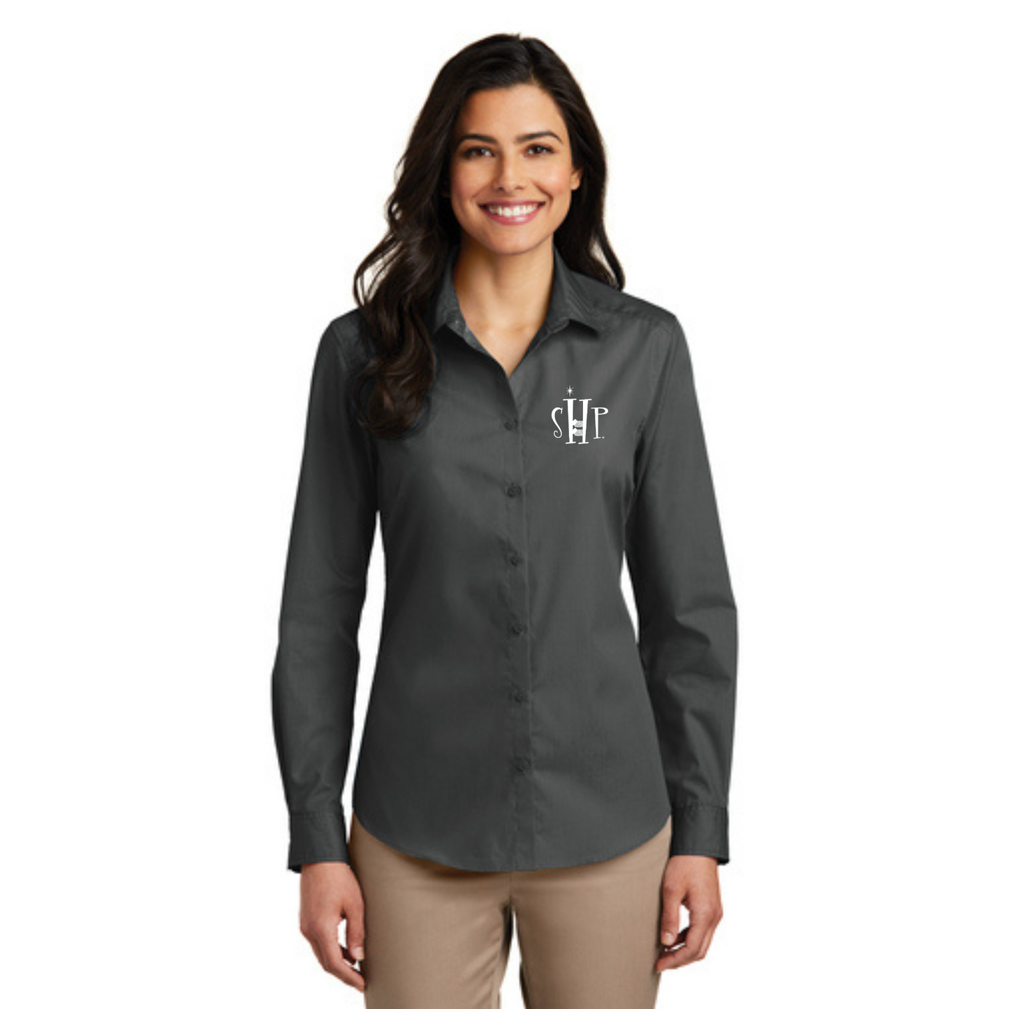 "NEW" Official SHP Long Sleeve Button Down Shirt - Women's (All Colorways)