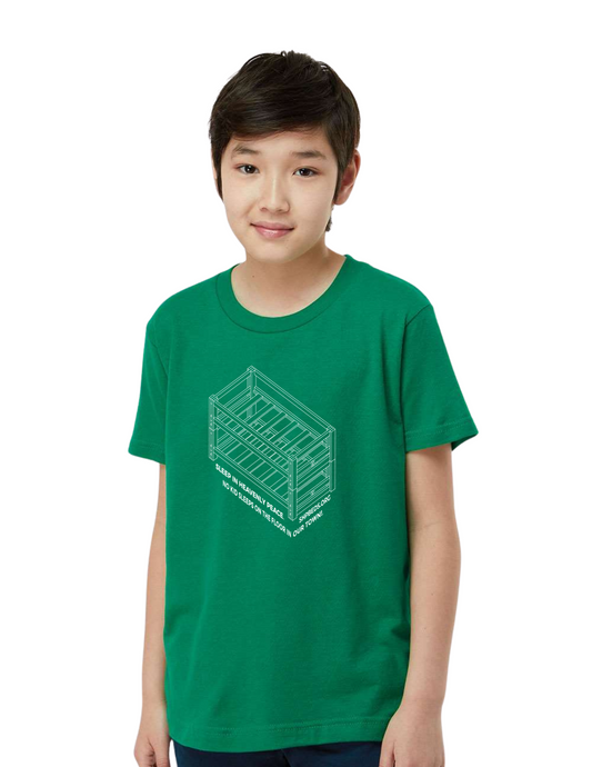 LEGACY - YOUTH Tee (KELLY GREEN) - “SHELDON” LOGO