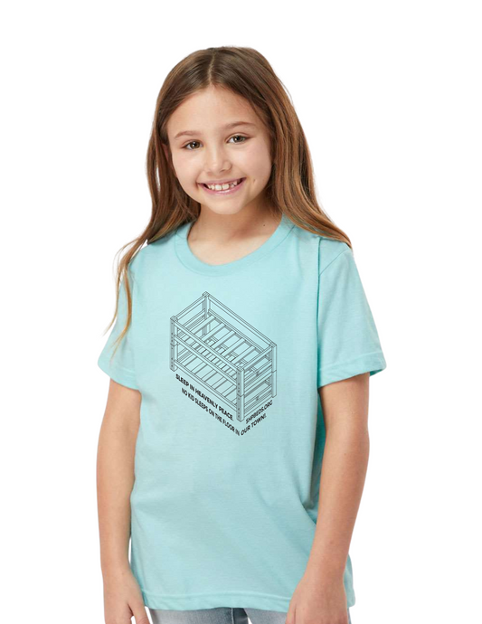 LEGACY - YOUTH Tee (LIGHT BLUE) - “SHELDON” LOGO