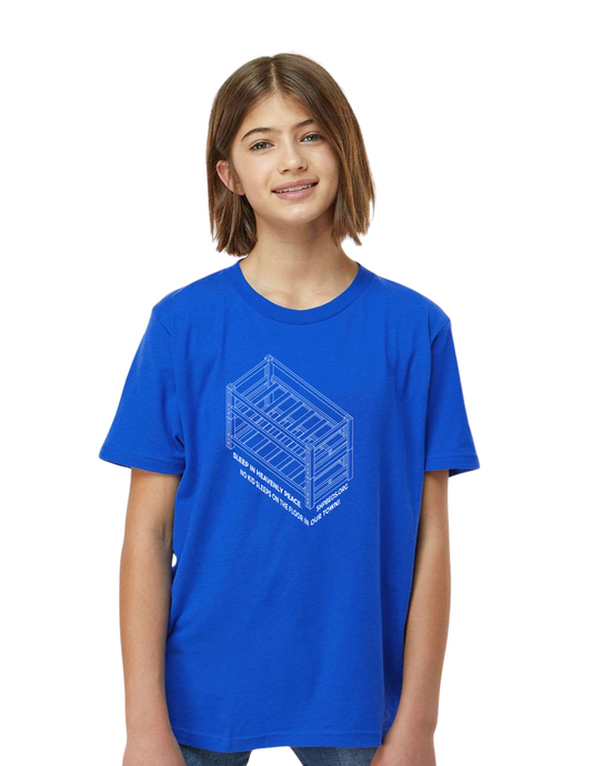 LEGACY - YOUTH Tee (ROYAL) - “SHELDON” LOGO
