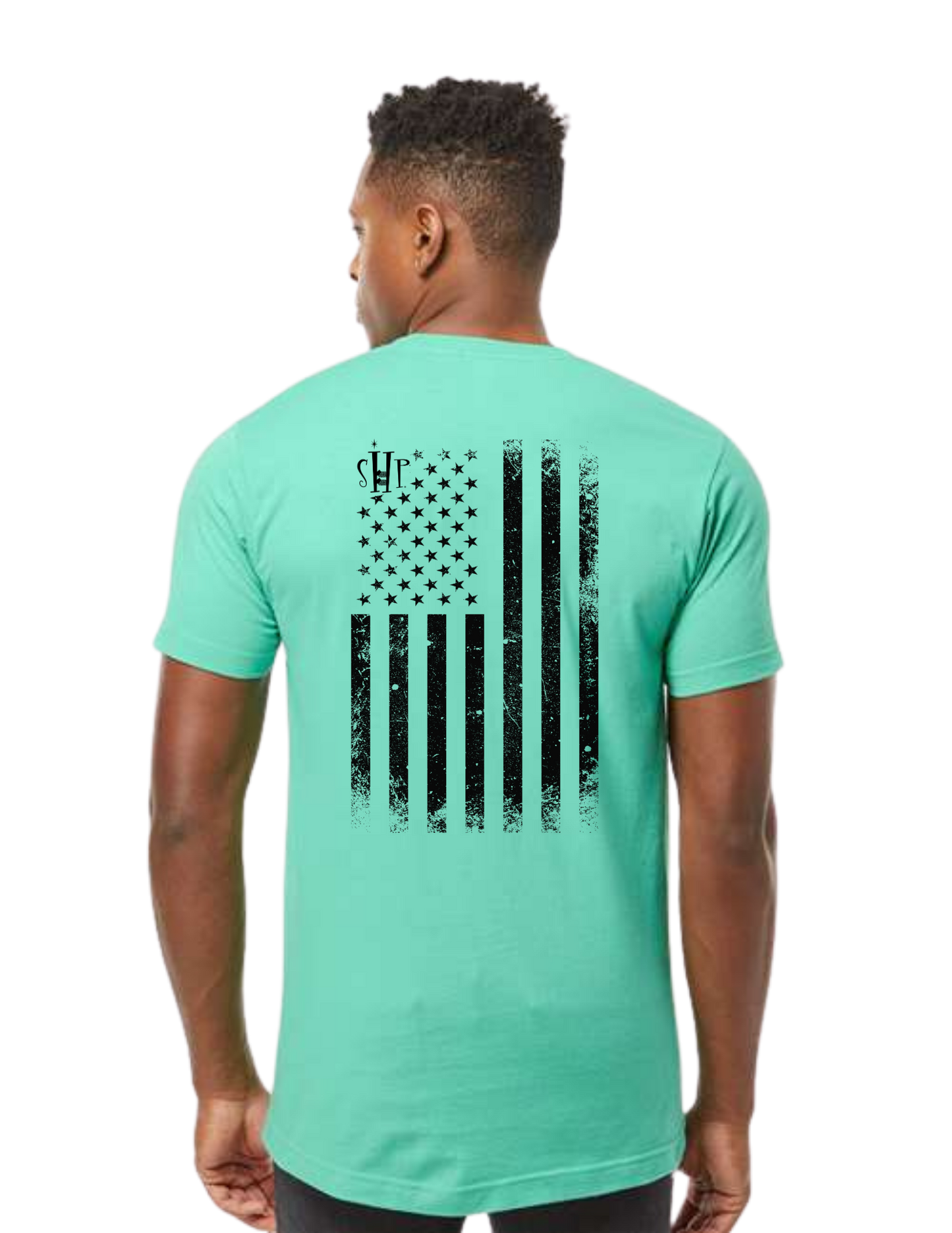 SHP Graphic Tees - America Flag Unisex T-shirt (All Color Options)