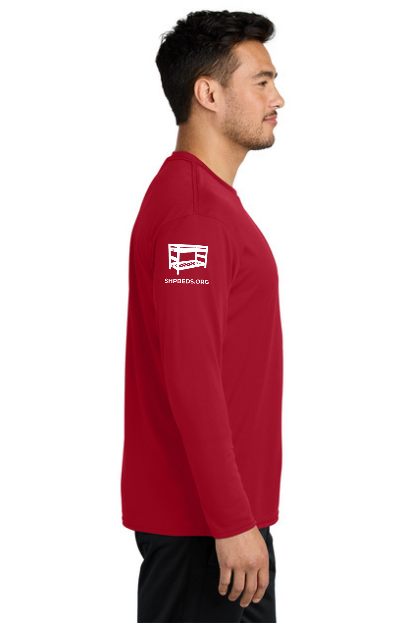 Chapter - ADULT UV Performance Long Sleeve (RED) - "CHAPTER NAME"