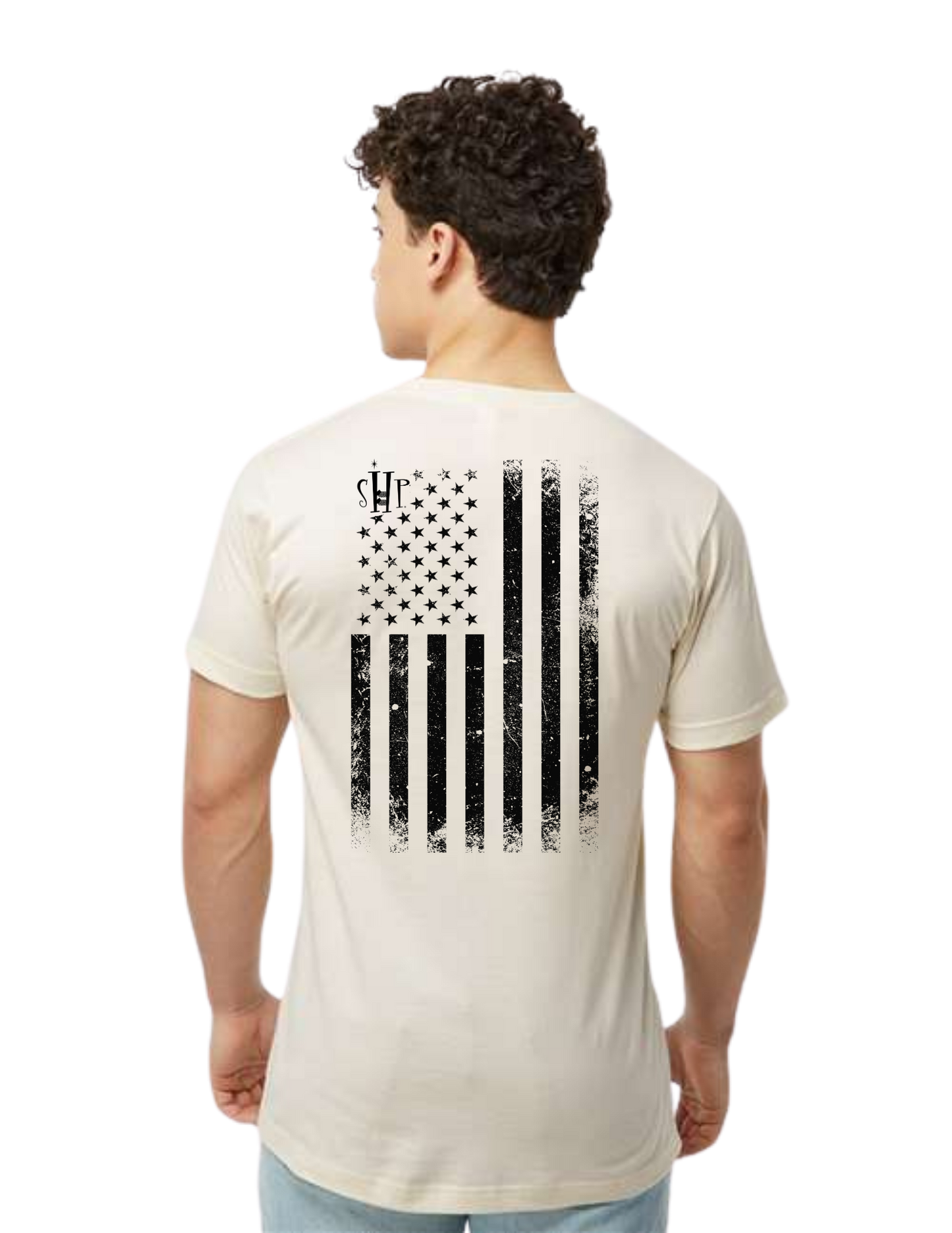 SHP Graphic Tees - America Flag Unisex T-shirt (All Color Options)