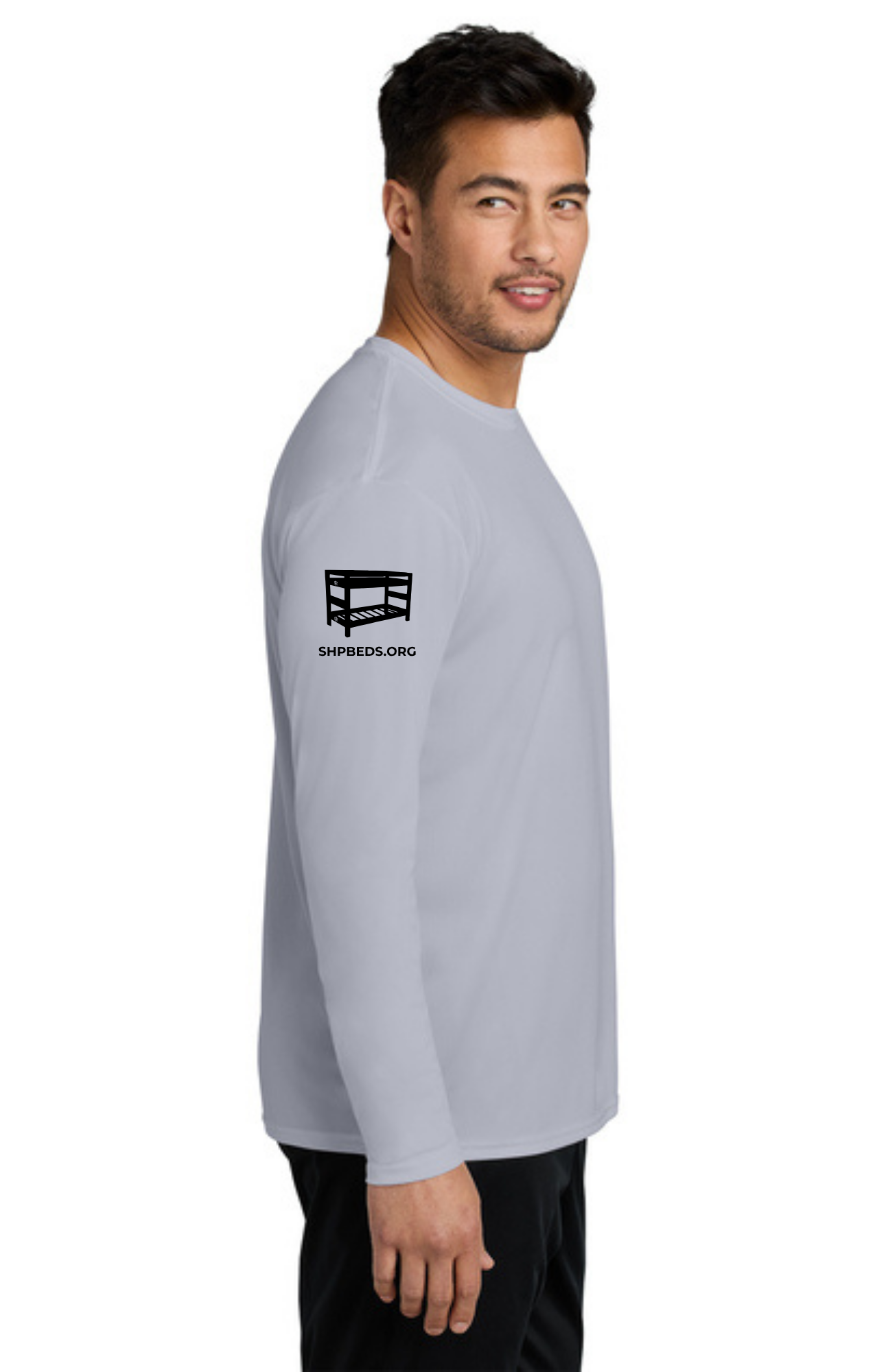 Chapter - ADULT UV Performance Long Sleeve (SILVER) - "CHAPTER NAME"