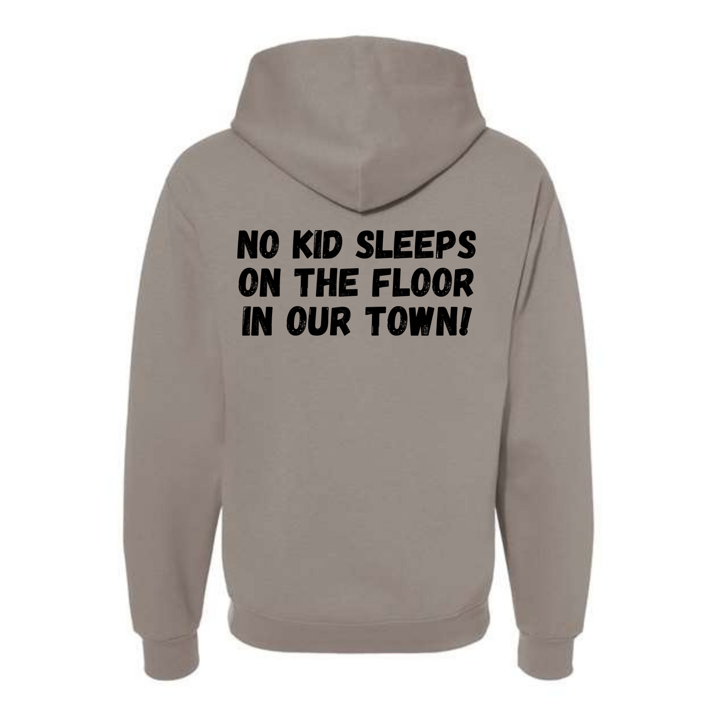 "NEW" The Classic! No Kid Sleeps on The Floor Logo Hoodie (All Colorways)