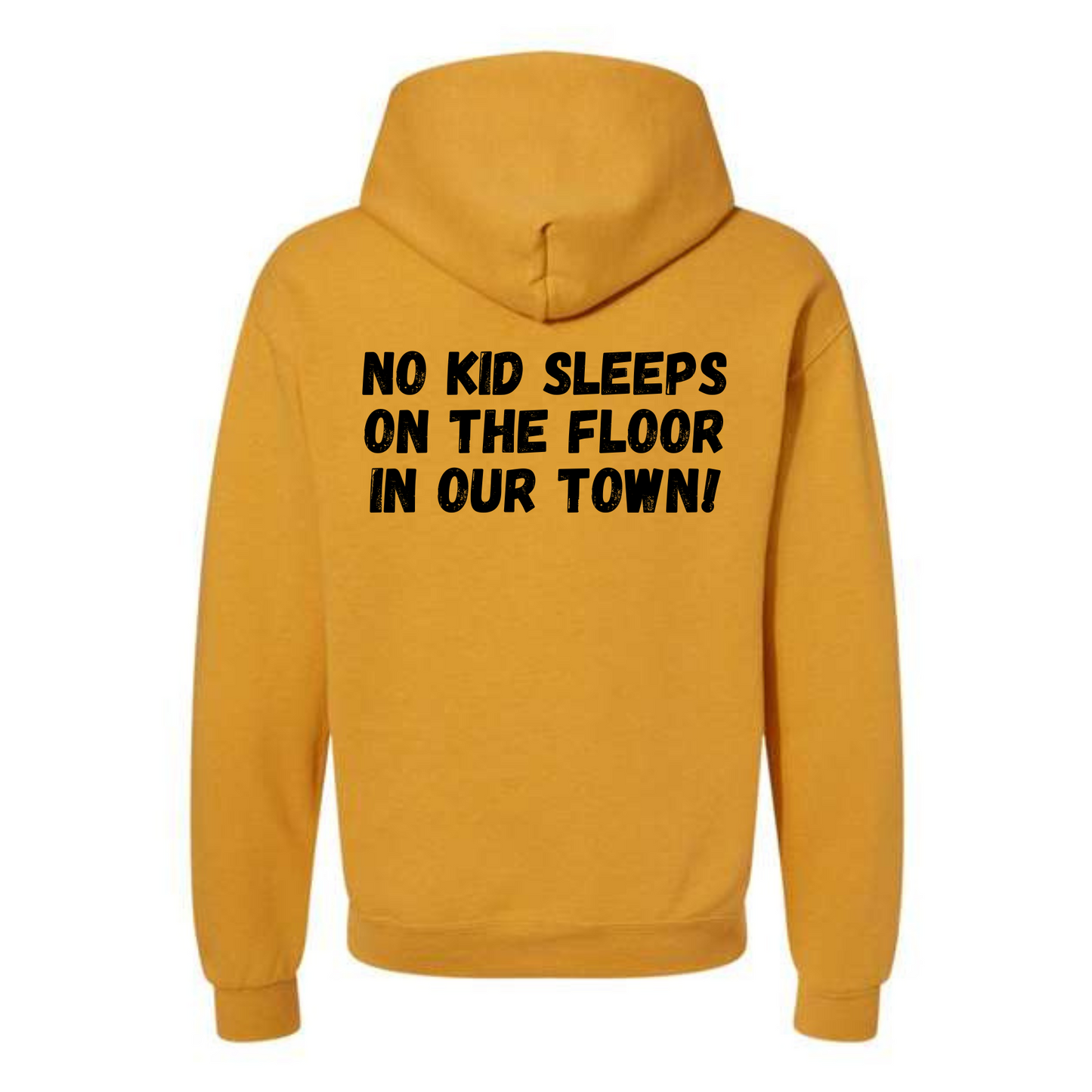 "NEW" The Classic! No Kid Sleeps on The Floor Logo Hoodie (All Colorways)