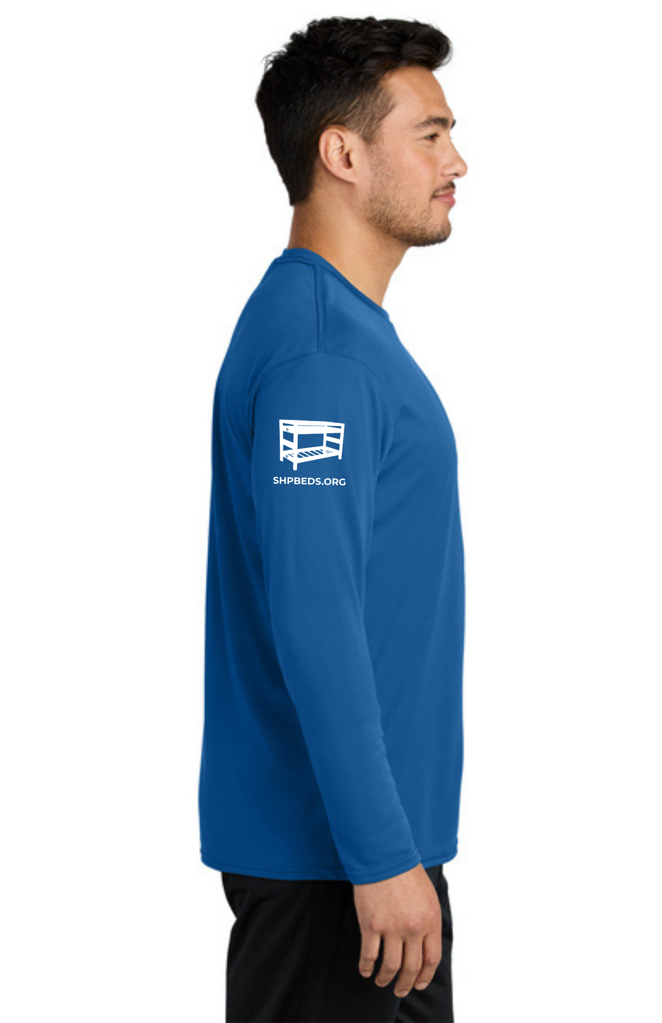 Chapter - ADULT UV Performance Long Sleeve (TRUE ROYAL) - "CHAPTER NAME"