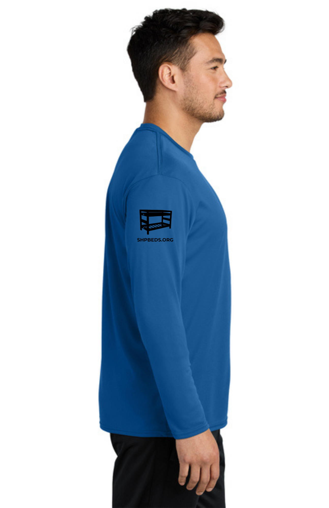 Chapter - ADULT UV Performance Long Sleeve (TRUE ROYAL) - "CHAPTER NAME"