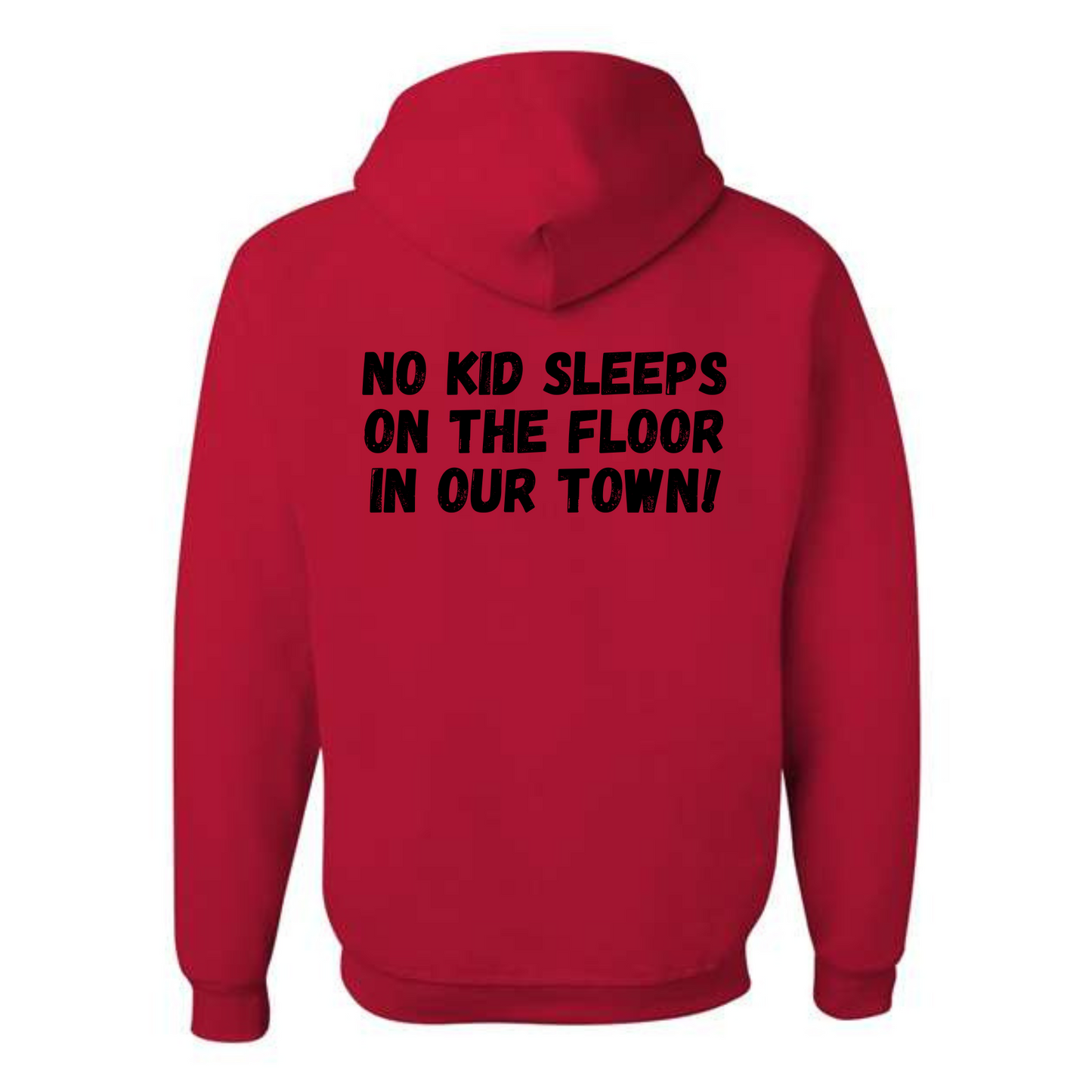 "NEW" The Classic! No Kid Sleeps on The Floor Logo Hoodie (All Colorways)