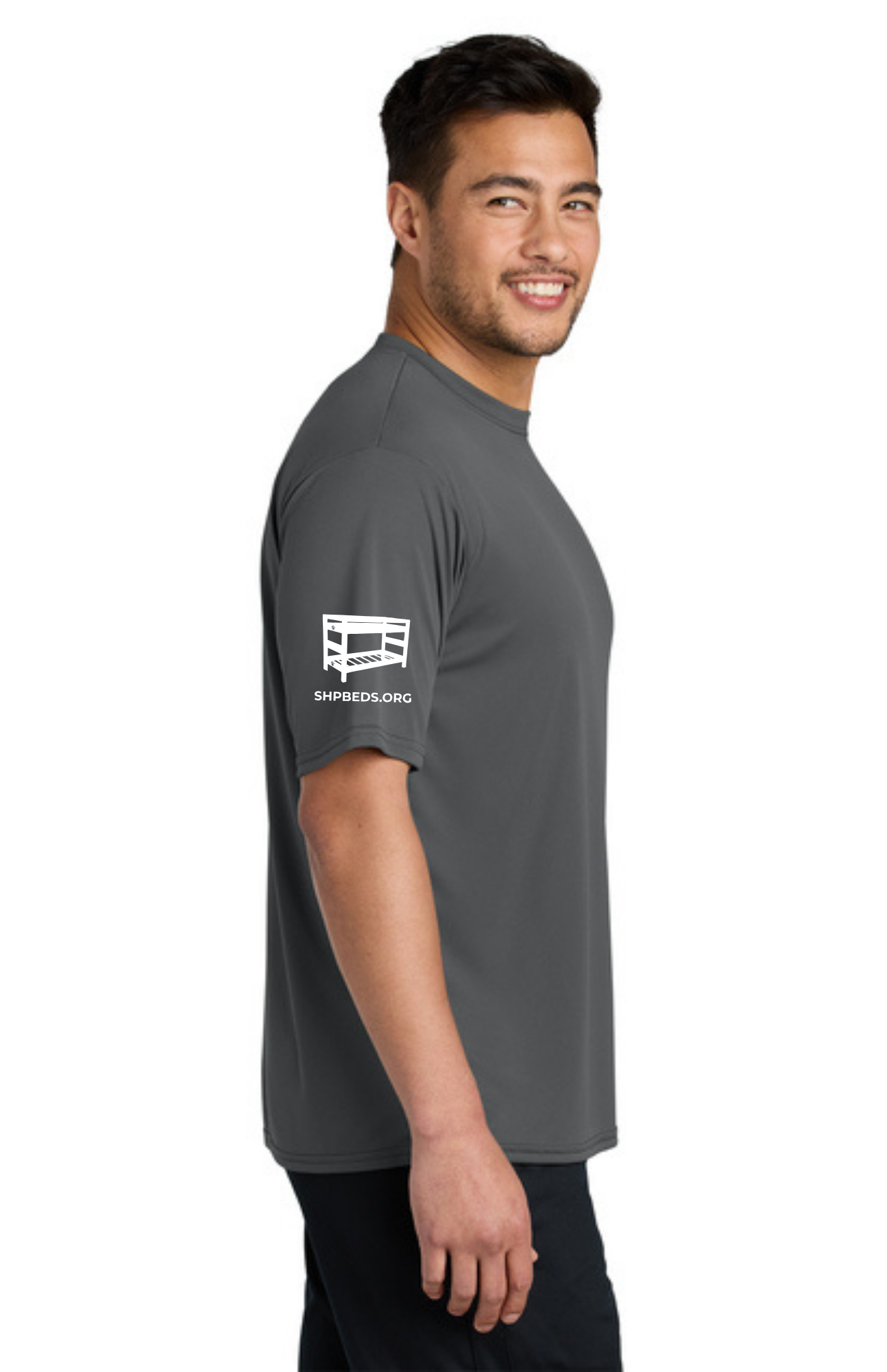 Chapter - ADULT Performance UV Short Sleeve (CHARCOAL) - "CHAPTER NAME"