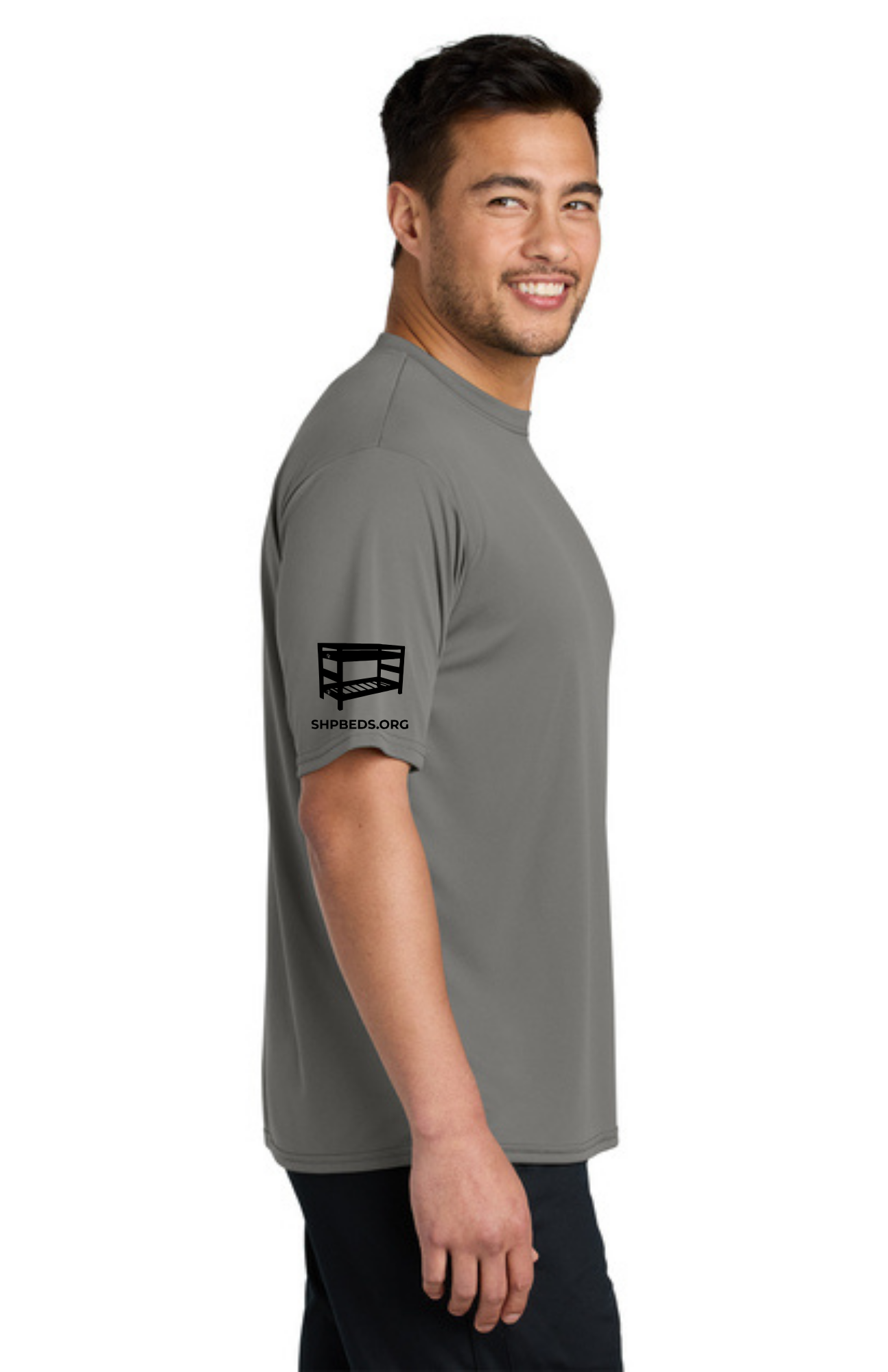 Chapter - ADULT Performance UV Short Sleeve (GREY CONCRETE) - "CHAPTER NAME"