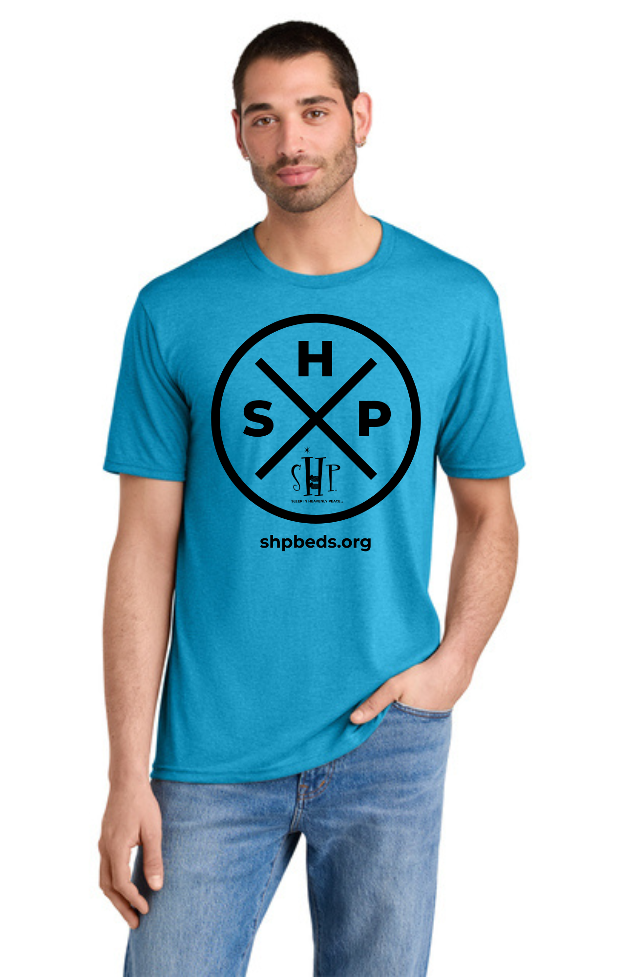 LEGACY - Short Sleeve (TURQUOISE FROST) - “SLEEP CIRCLE” LOGO