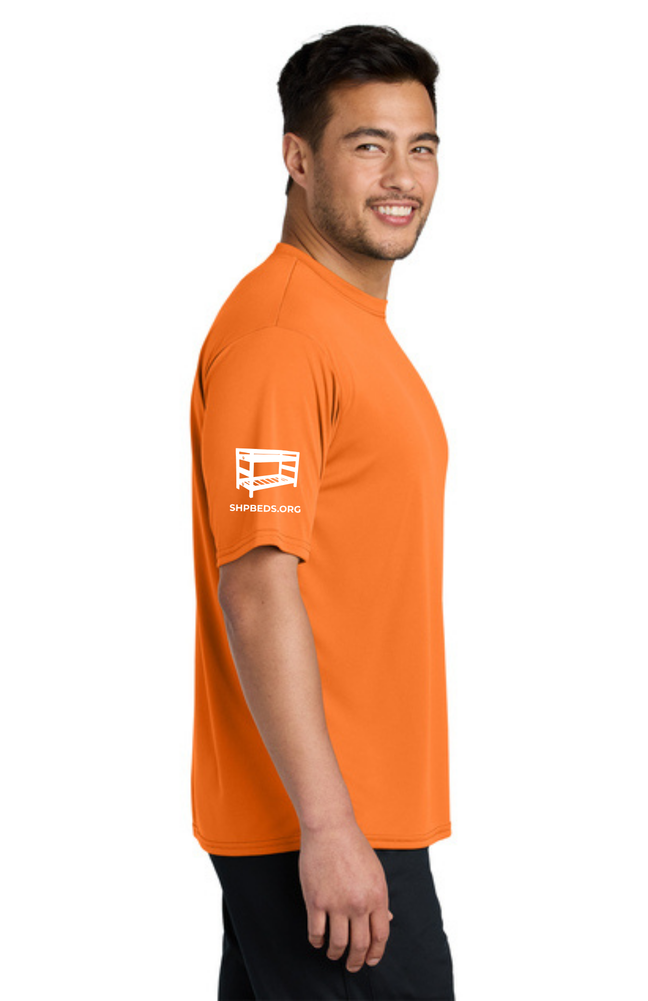 Chapter - ADULT Performance UV Short Sleeve (NEON ORANGE) - "CHAPTER NAME"
