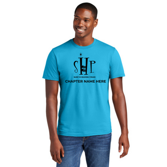 "NEW" Official Staff T-Shirt with Chapter Name (Turquoise)