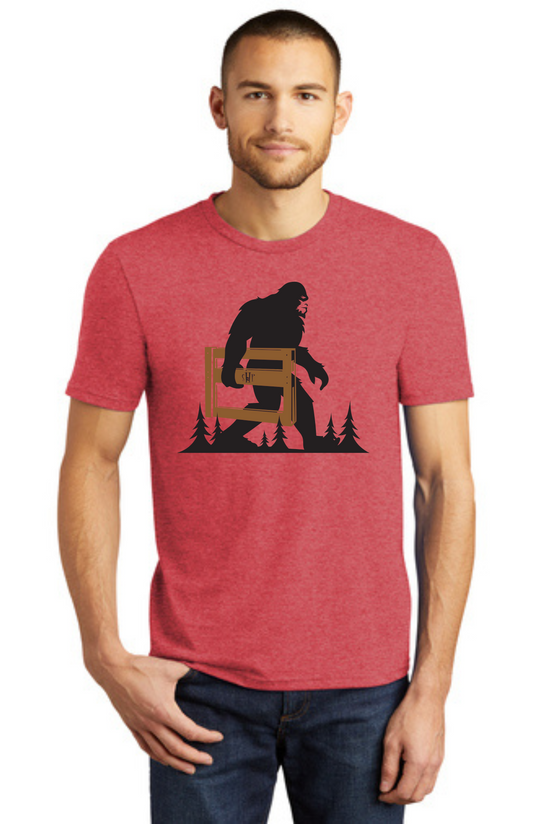 LEGACY - Short Sleeve (RED FROST) - “SASQUATCH” LOGO