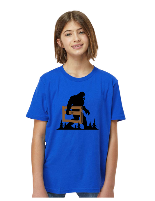 LEGACY - YOUTH Tee (ROYAL) - “SASQUATCH" LOGO