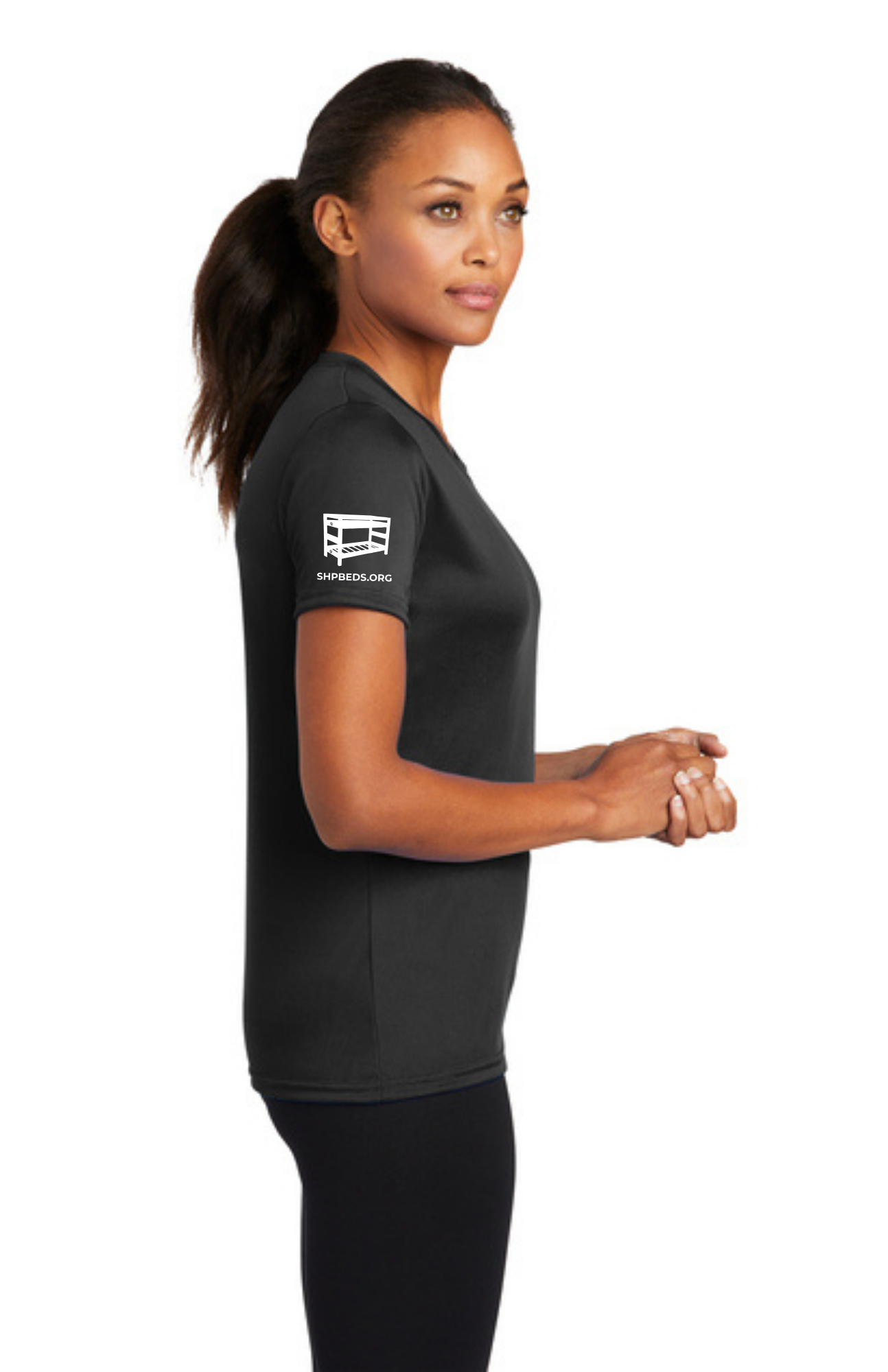 Chapter - WOMEN'S Performance UV Short Sleeve (JET BLACK) - "CHAPTER NAME"
