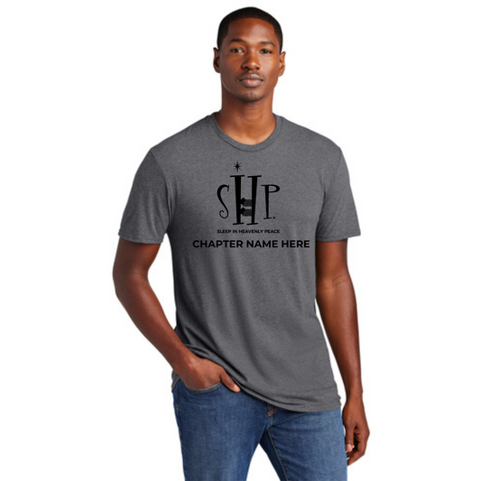 "NEW" Official Staff T-Shirt with Chapter Name (Heather Grey)