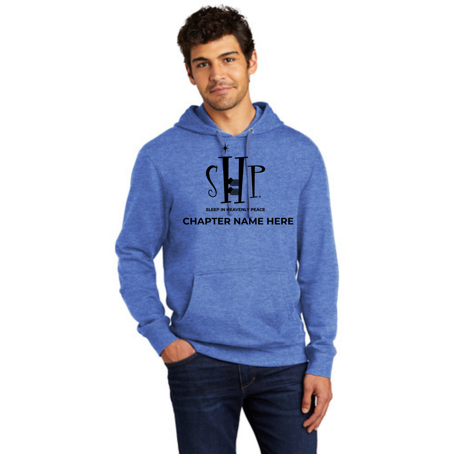 Official Staff Hoodie with Chapter Name (Heather Blue)