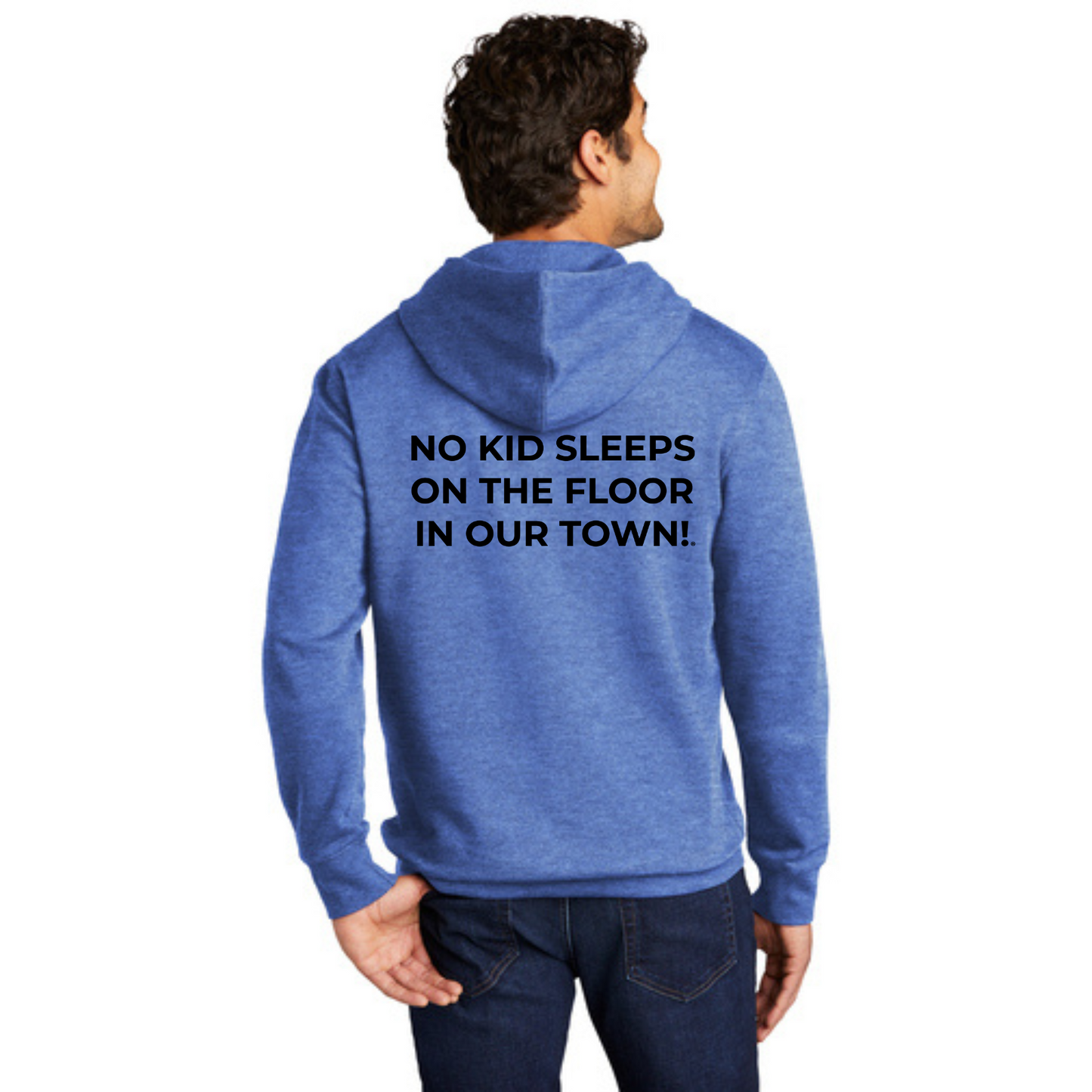 Official Staff Hoodie with Chapter Name (Heather Blue)