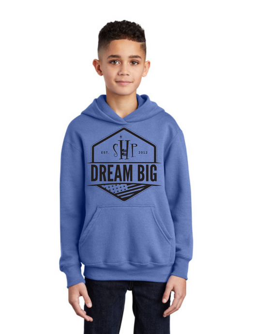 Graphic - YOUTH Hoodie - "Dream Big" (ALL COLORS)