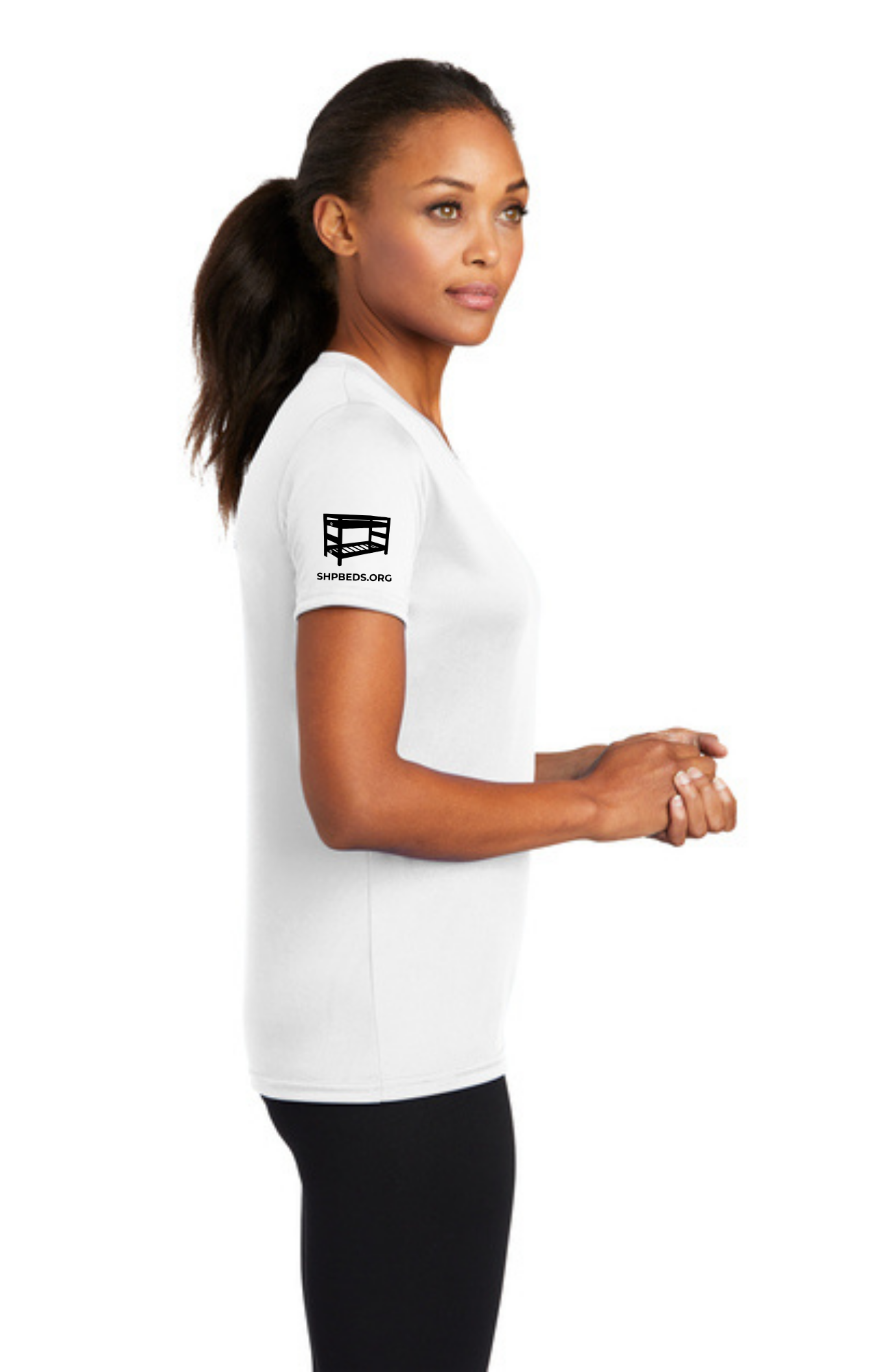 Chapter - WOMEN'S Performance UV Short Sleeve (WHITE) - "CHAPTER NAME"