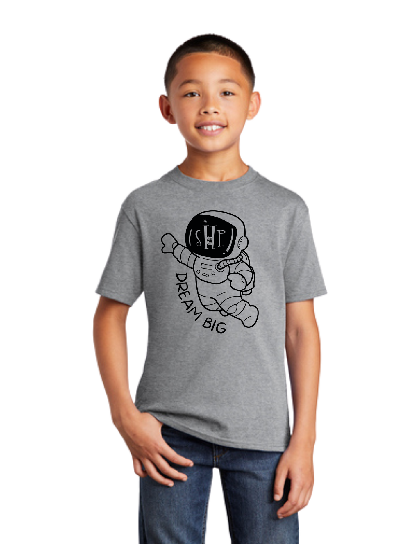 Graphic - YOUTH Tee - "Astronaut" (ALL COLORS)