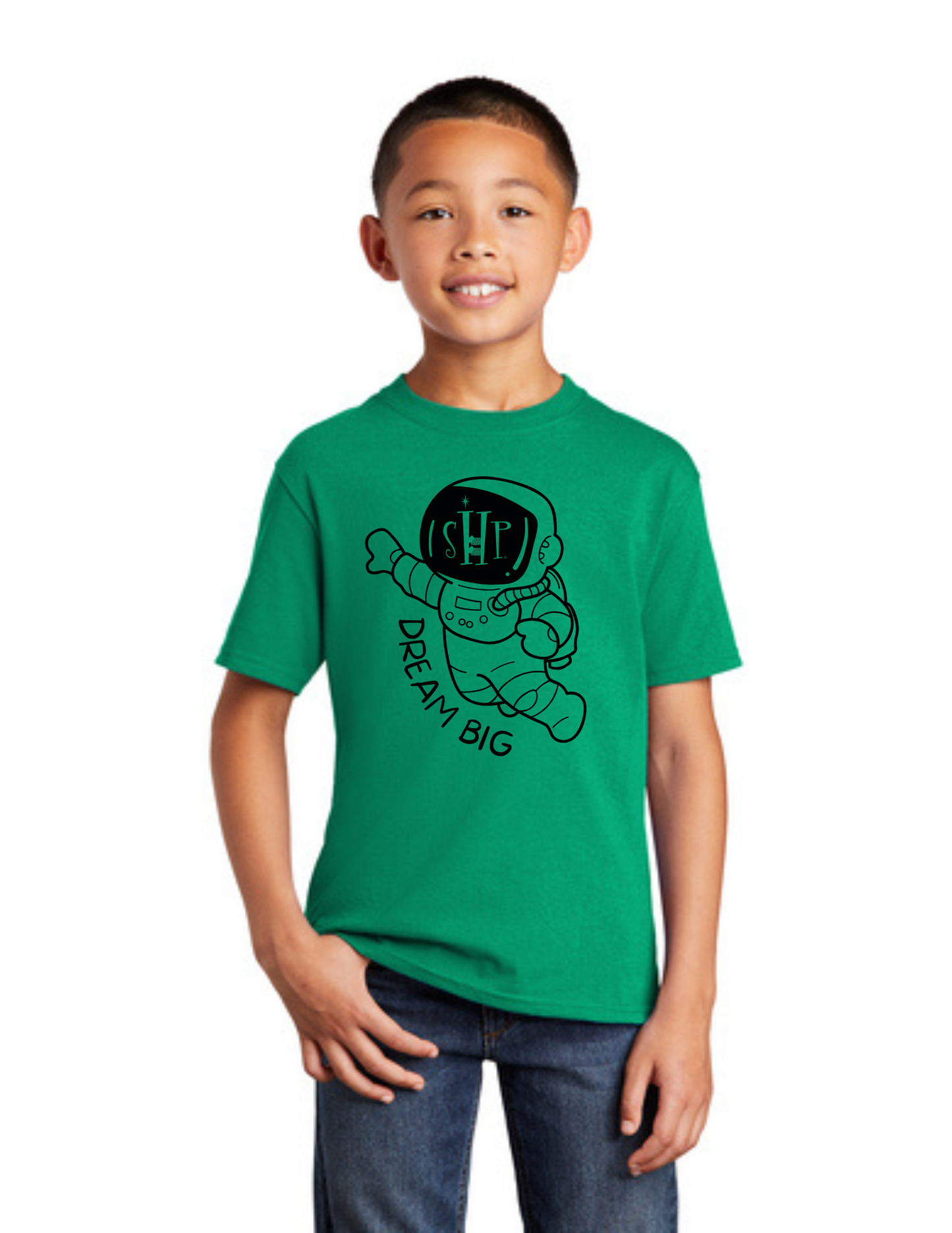 Graphic - YOUTH Tee - "Astronaut" (ALL COLORS)