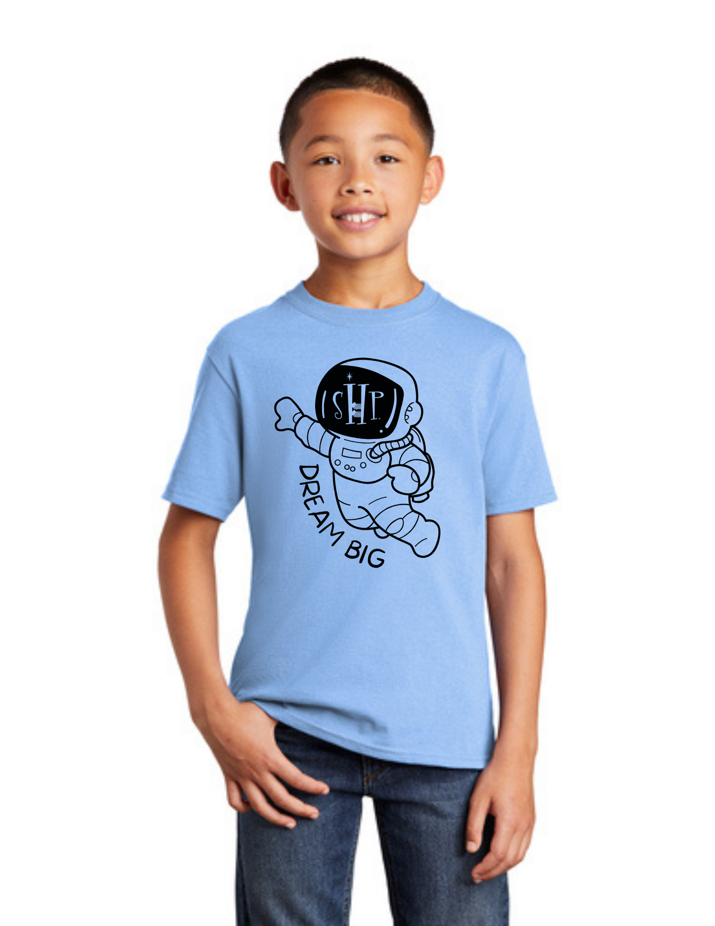 Graphic - YOUTH Tee - "Astronaut" (ALL COLORS)
