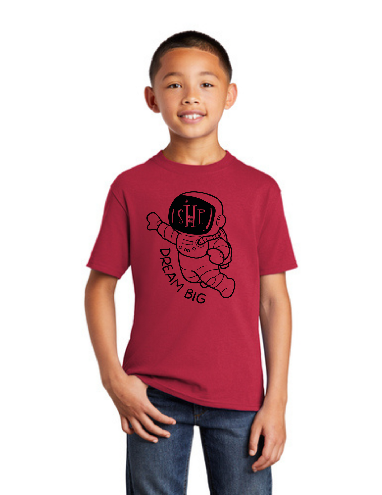 Graphic - YOUTH Tee - "Astronaut" (ALL COLORS)