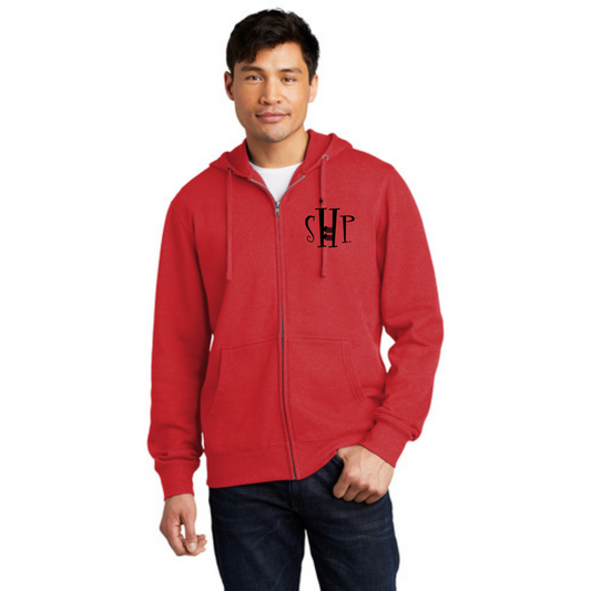 "NEW" Official SHP Zip Hoodie - (Red)