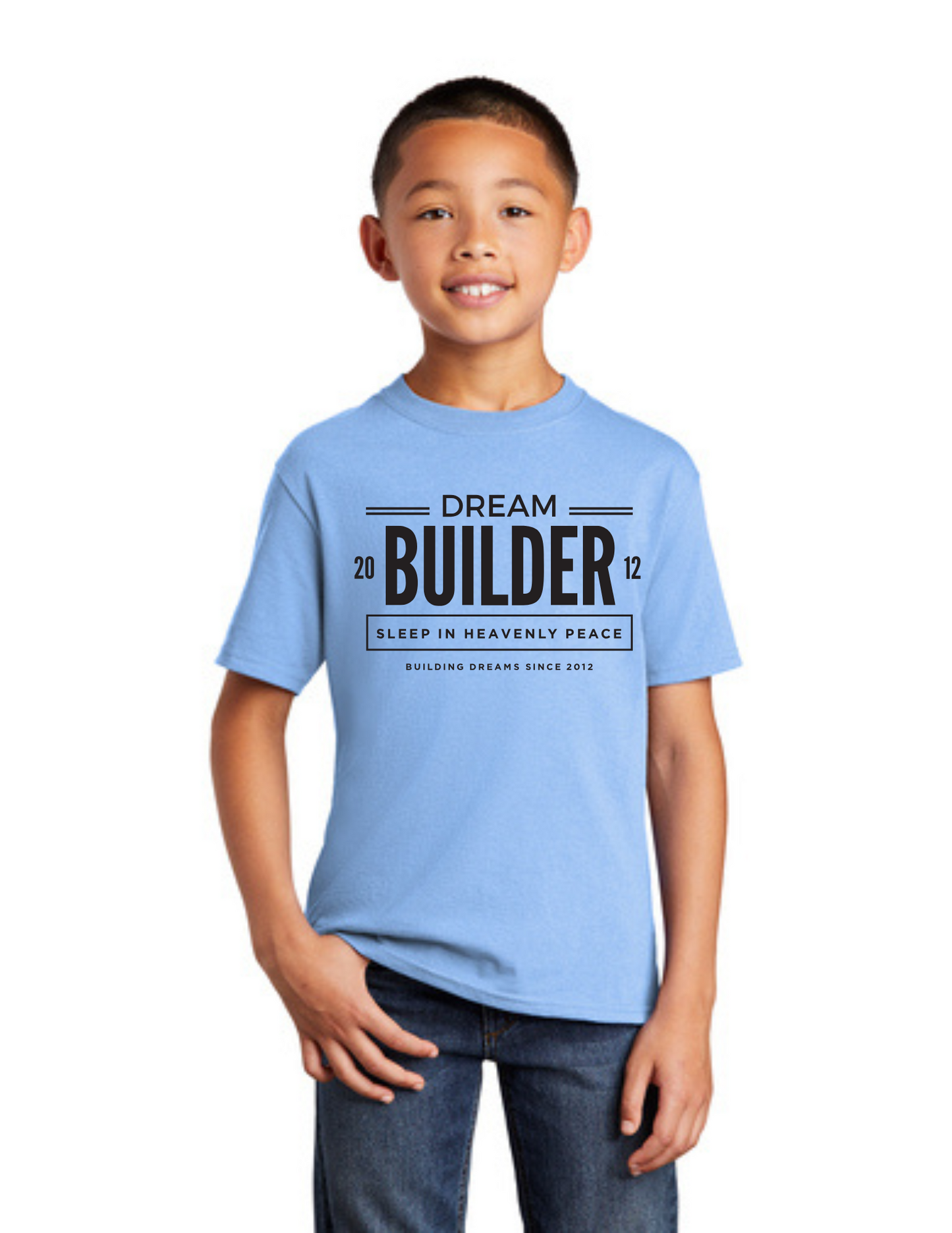 Graphic - YOUTH Tee - "Dream Builder Logo" (ALL COLORS)
