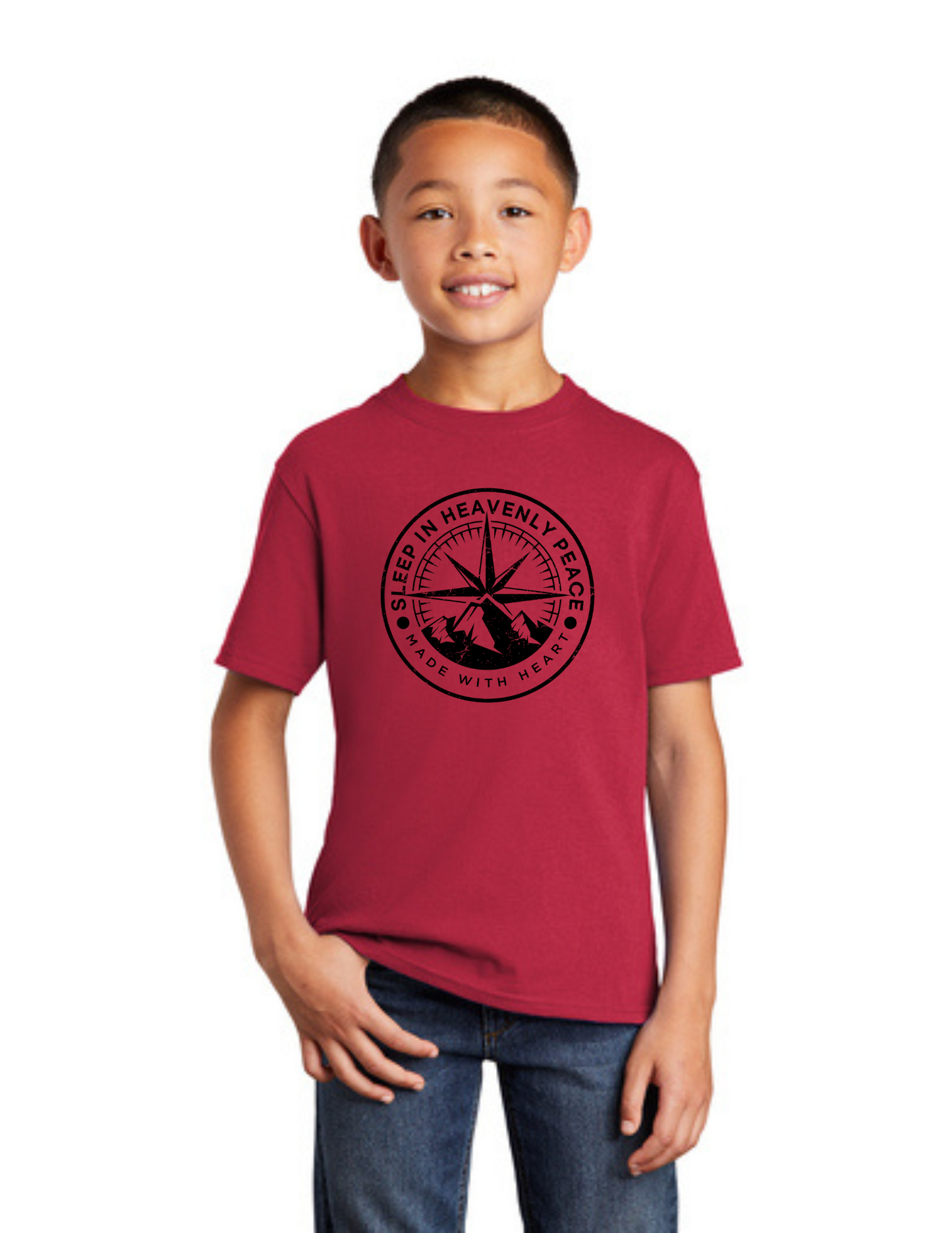 Graphic - YOUTH Tee - "Mountain Peak Logo" (ALL COLORS)