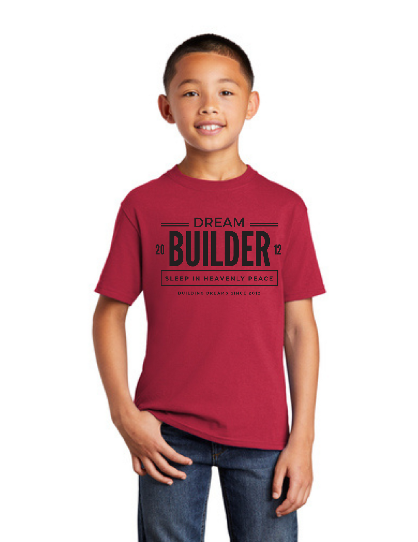 Graphic - YOUTH Tee - "Dream Builder Logo" (ALL COLORS)