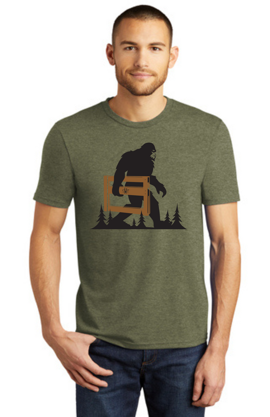 LEGACY - Short Sleeve (MILITARY GREEN FROST) - "SASQUATCH" LOGO