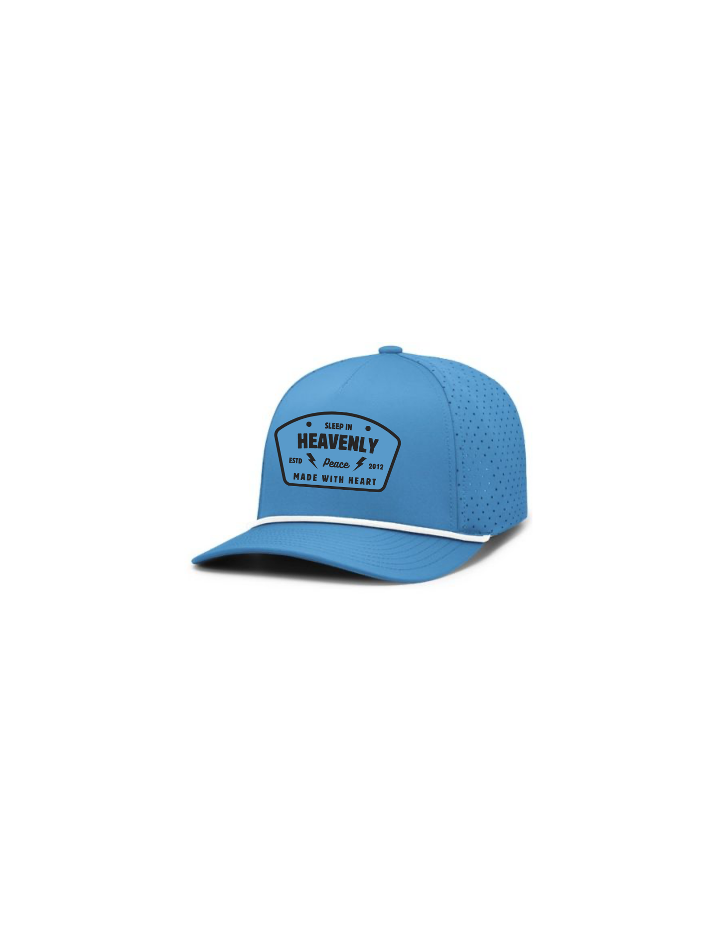 Premium Graphic Hat with "Made With Heart"