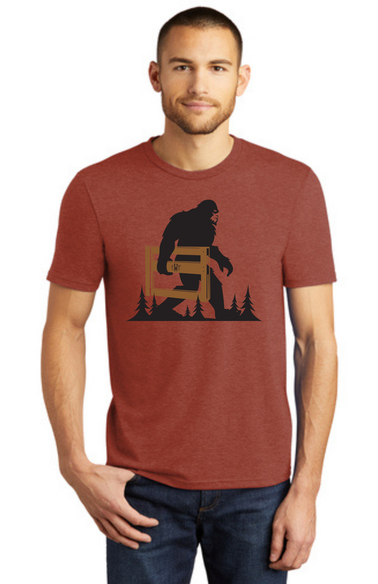 LEGACY - Short Sleeve (HEATHERED RUSSET) - "SASQUATCH" LOGO