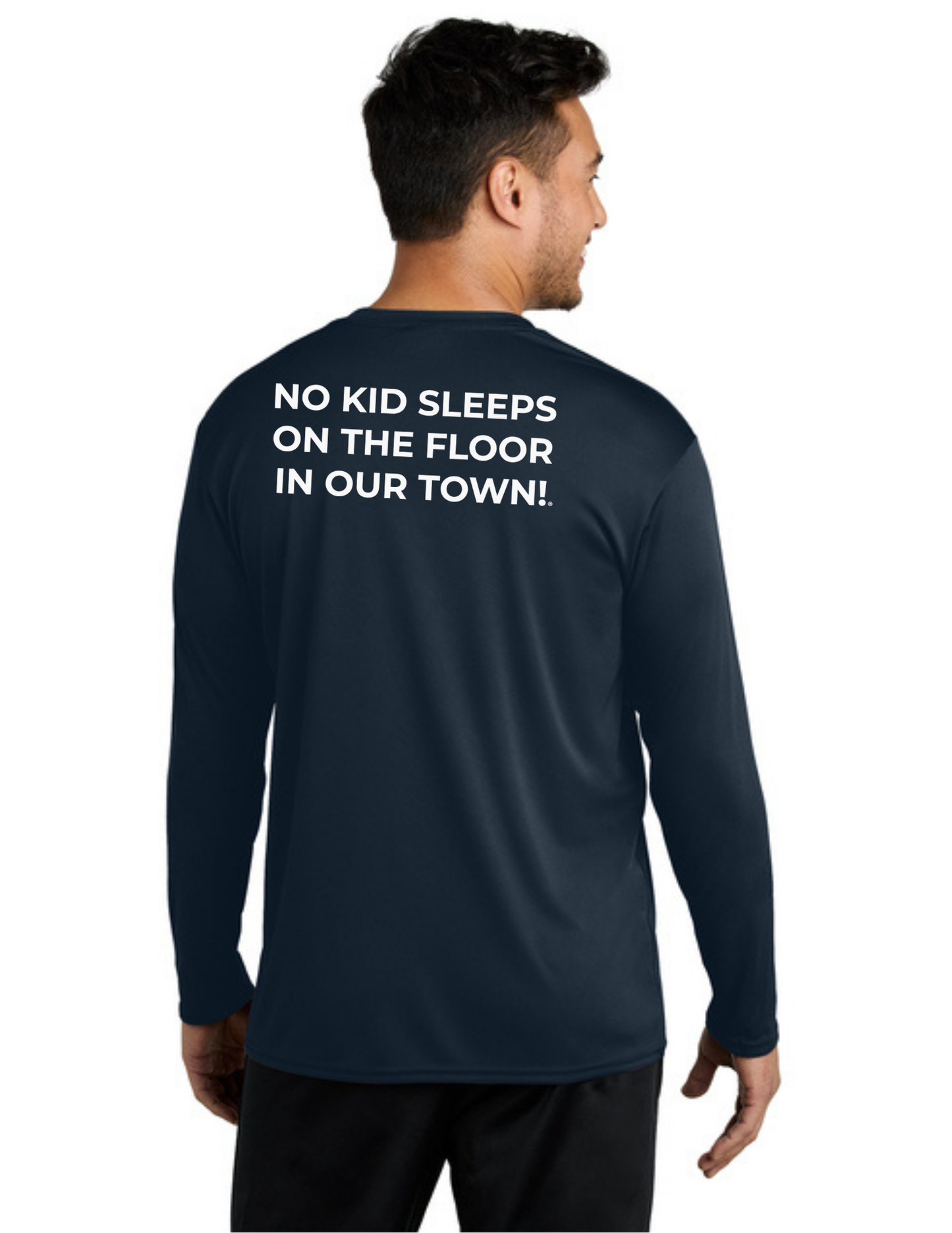 LEGACY - Long Sleeve Performance UV Shirt (DEEP NAVY)  - "ESTABLISHED" LOGO