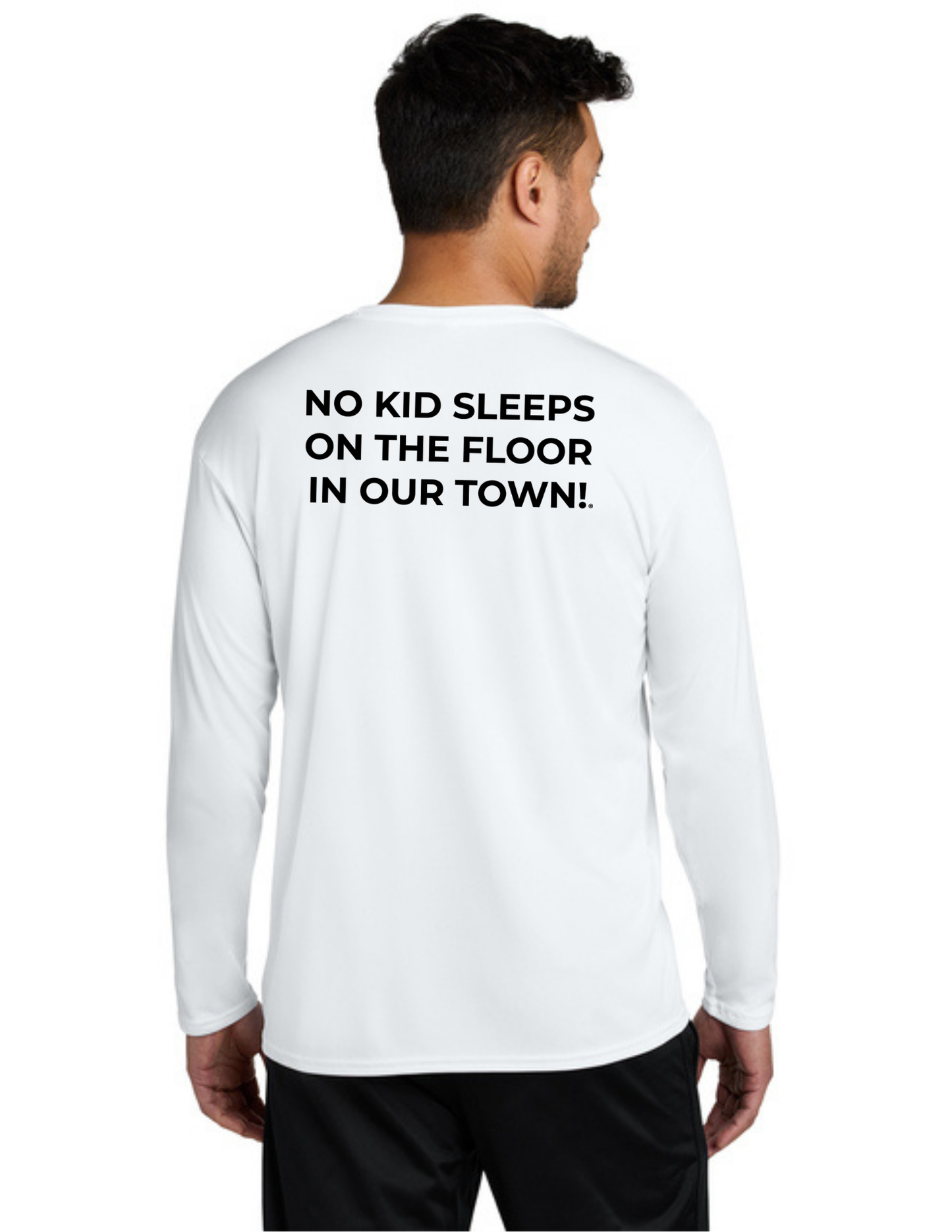 LEGACY - Long Sleeve Performance UV Shirt (WHITE)  - "ESTABLISHED" LOGO