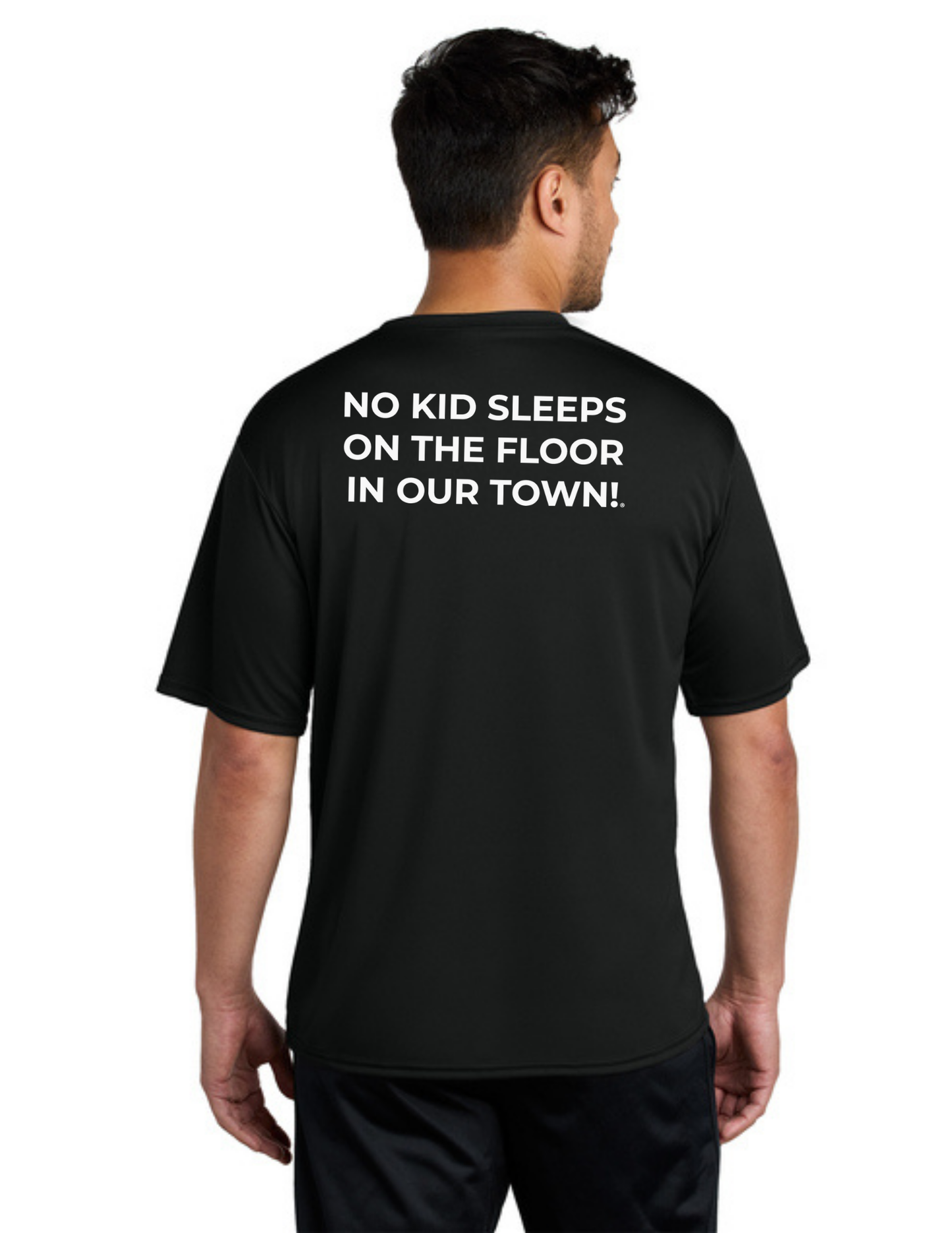 BAA 2025 - ADULT'S Performance UV Short Sleeve - "Official BAA Logo" (JET BLACK)